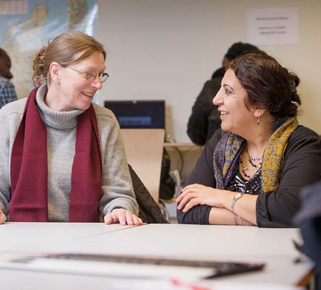 Sprogtræning uden for klasselokalet